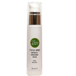 Crema Viso Antietà e Contorno Occhi Acido Ialuronico 50ml.