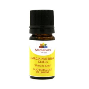 AromaColor Therapy Gialla - Olio Essenziale di Limone 5ml.