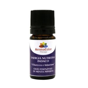 AromaColor Therapy Indaco - Olio Essenziale di Menta Piperita 5ml.