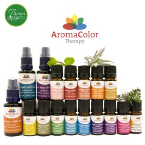 AromaColor Therapy - Kit Terapeutico di Base - 14 Oli Essenziali x 5ml.