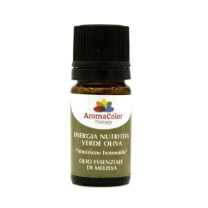AromaColor Therapy Verde Oliva - Olio Essenziale di Melissa 5ml.